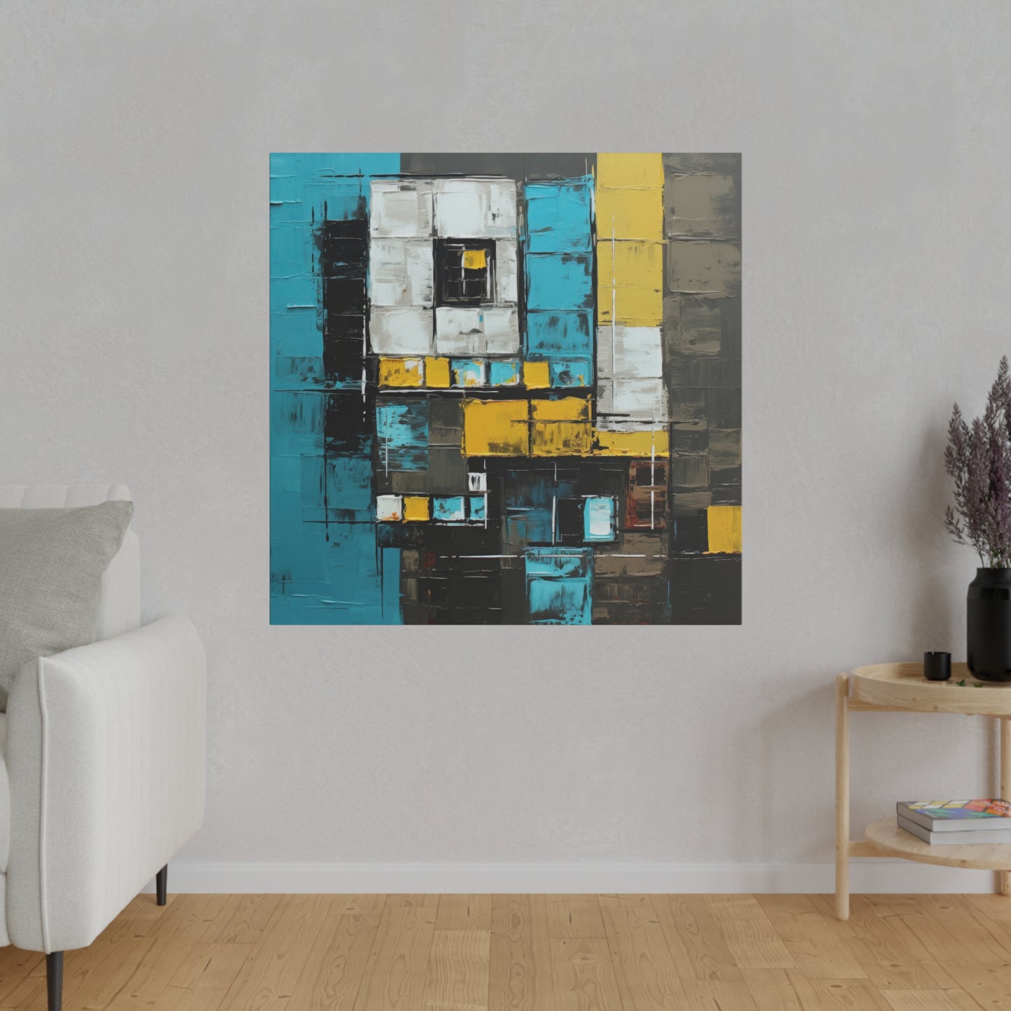 Urban Grid: Abstract Architectural Canvas