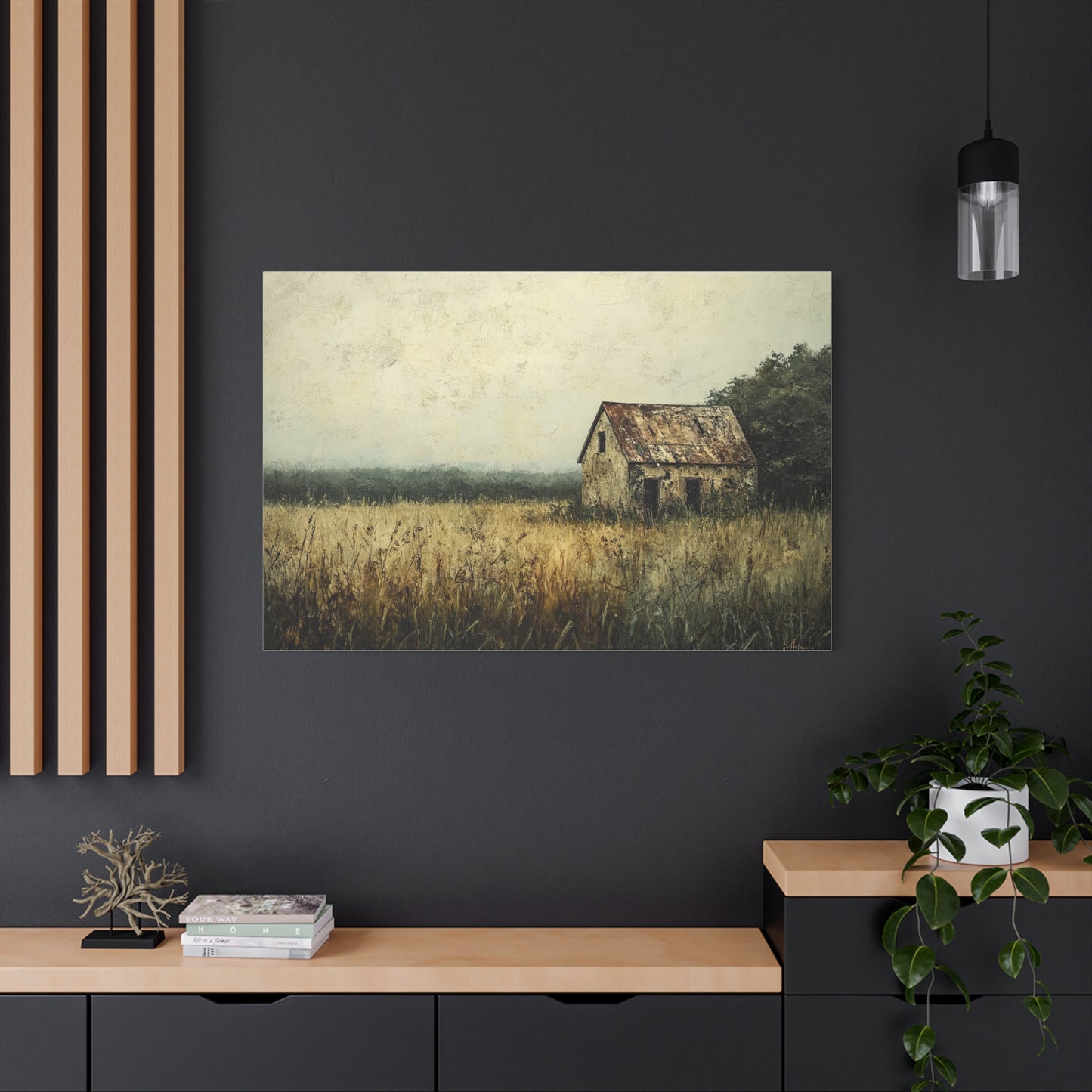 Rustic Abandoned Stone Cottage (W_033)