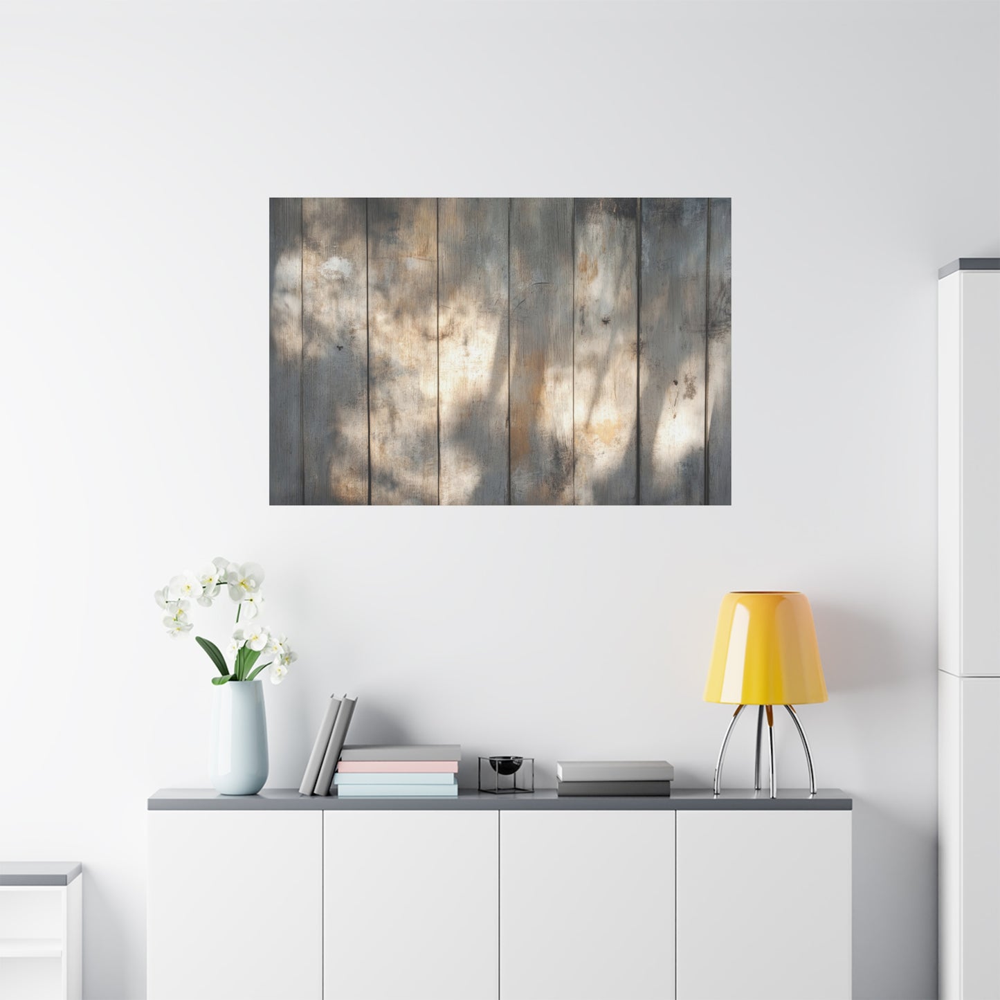 Rustic Weathered Wooden Panel (W_013)