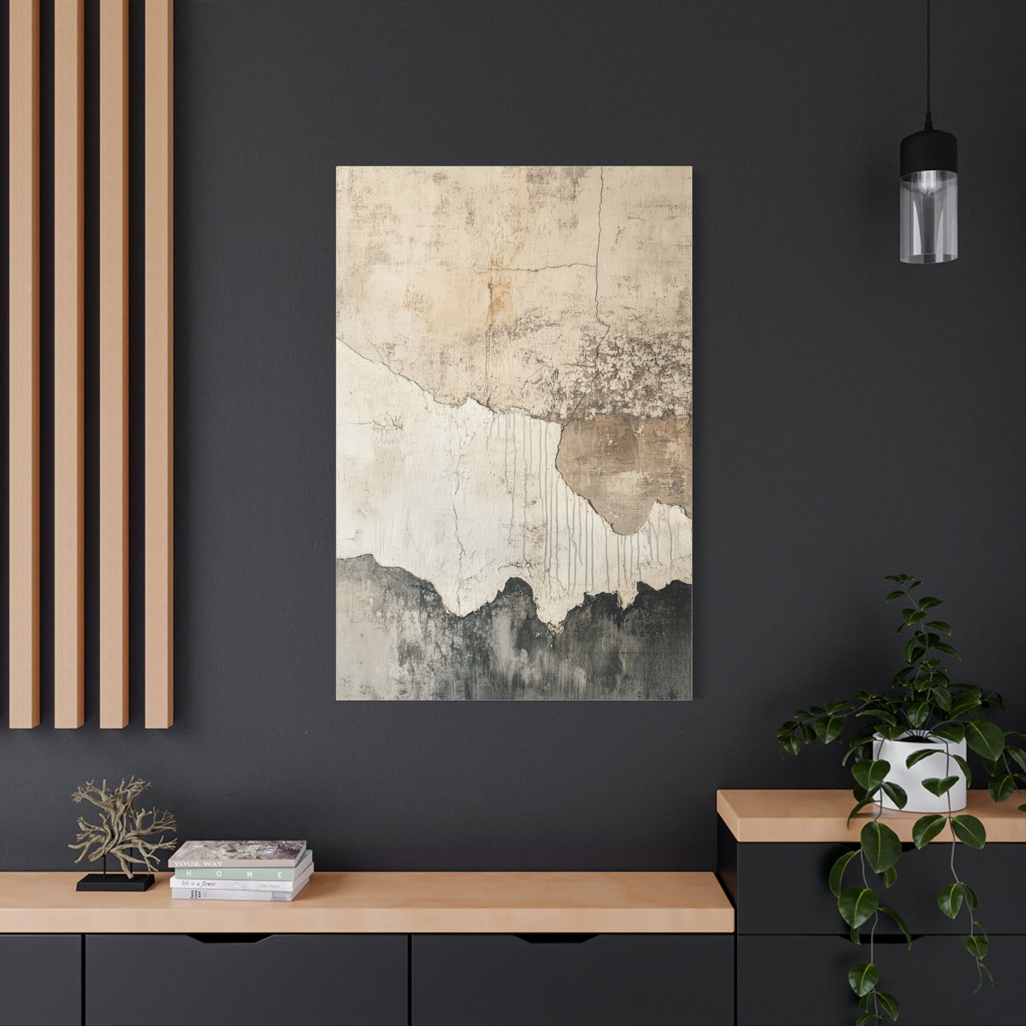 Vintage Cracked Wall (W_083)