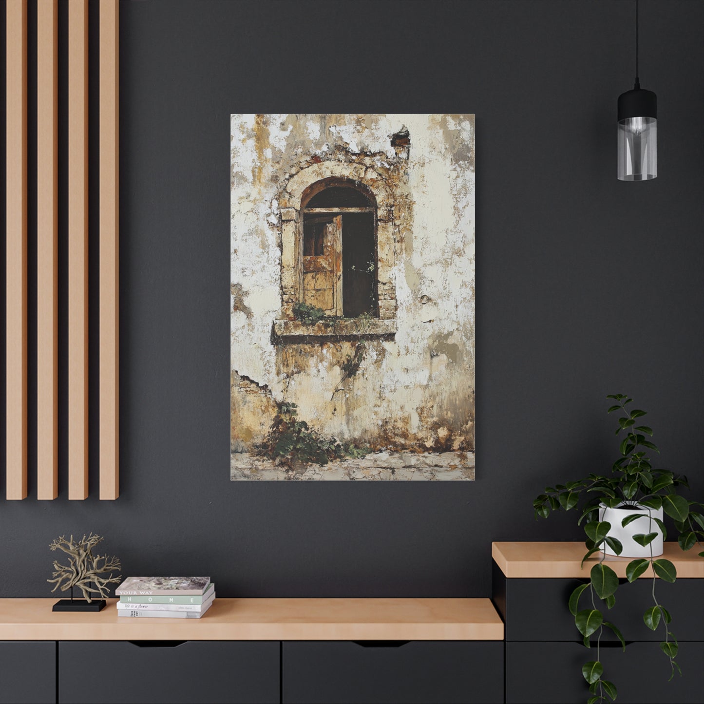 Rustic Window - Timeworn Beauty (W_093)