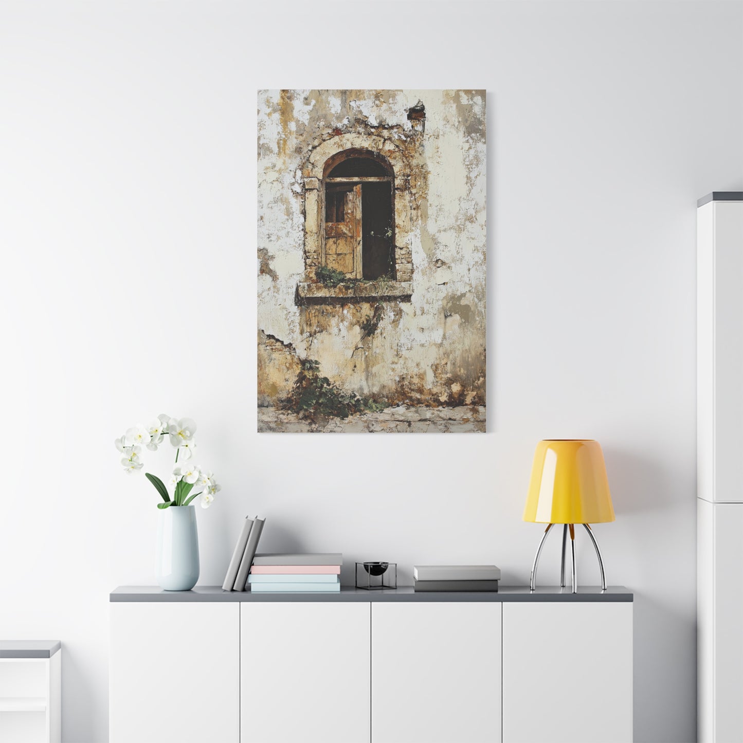 Rustic Window - Timeworn Beauty (W_093)