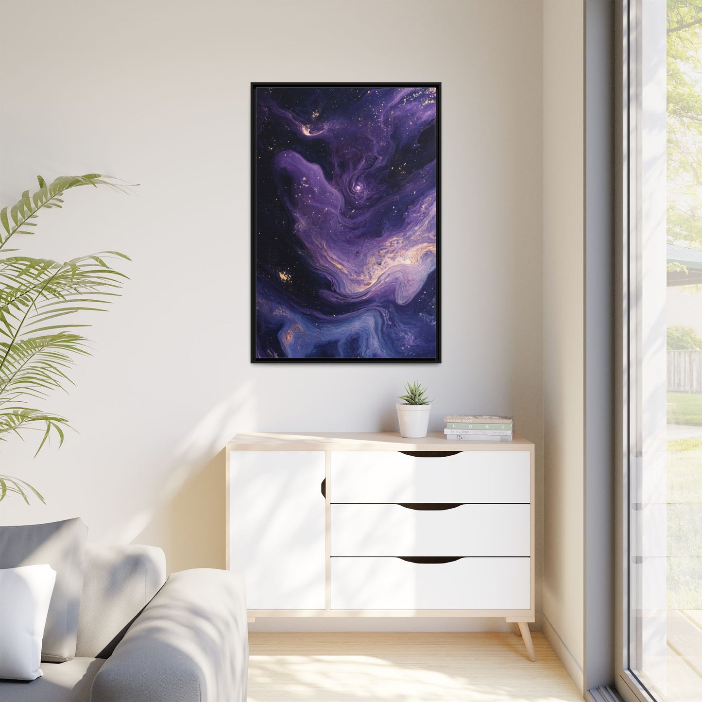 Galactic Framed Canvas (AA_31F)