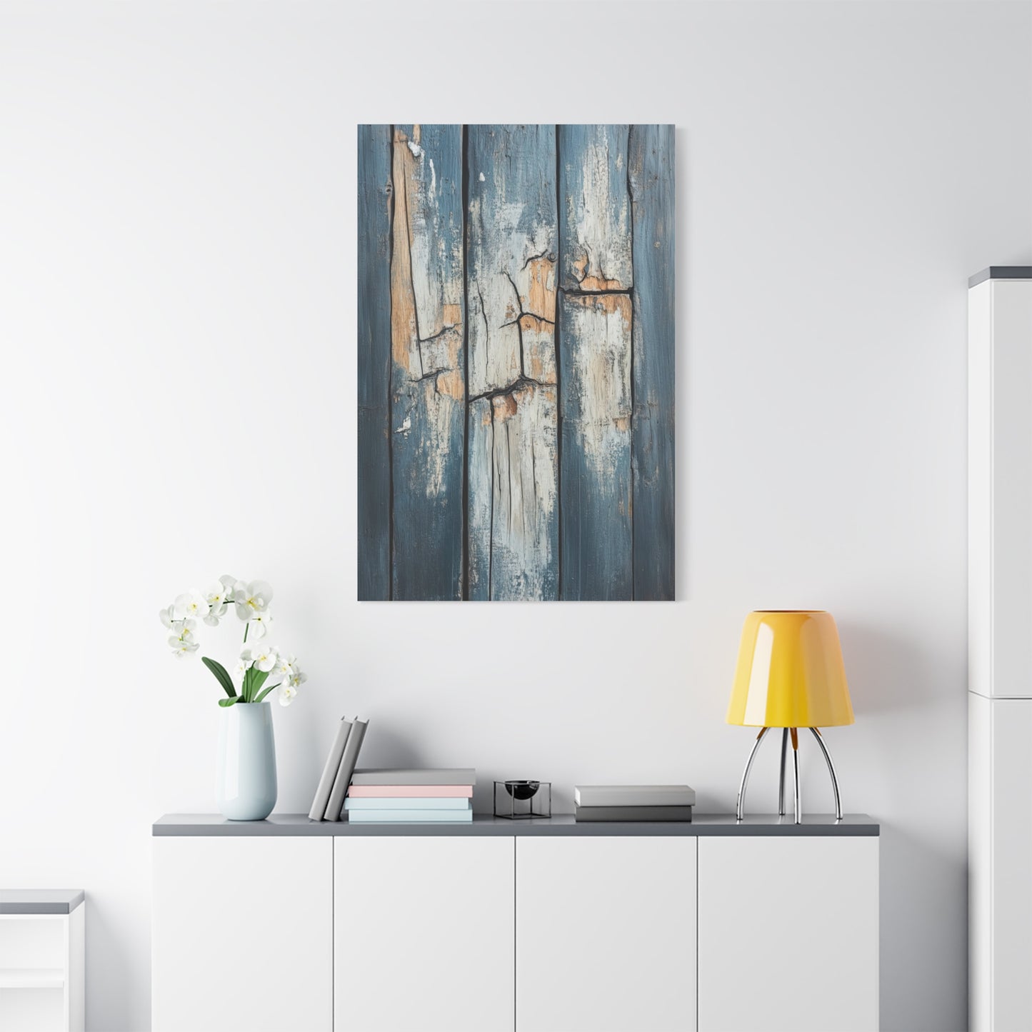 Rustic Blue Weathered Wood (W_112)
