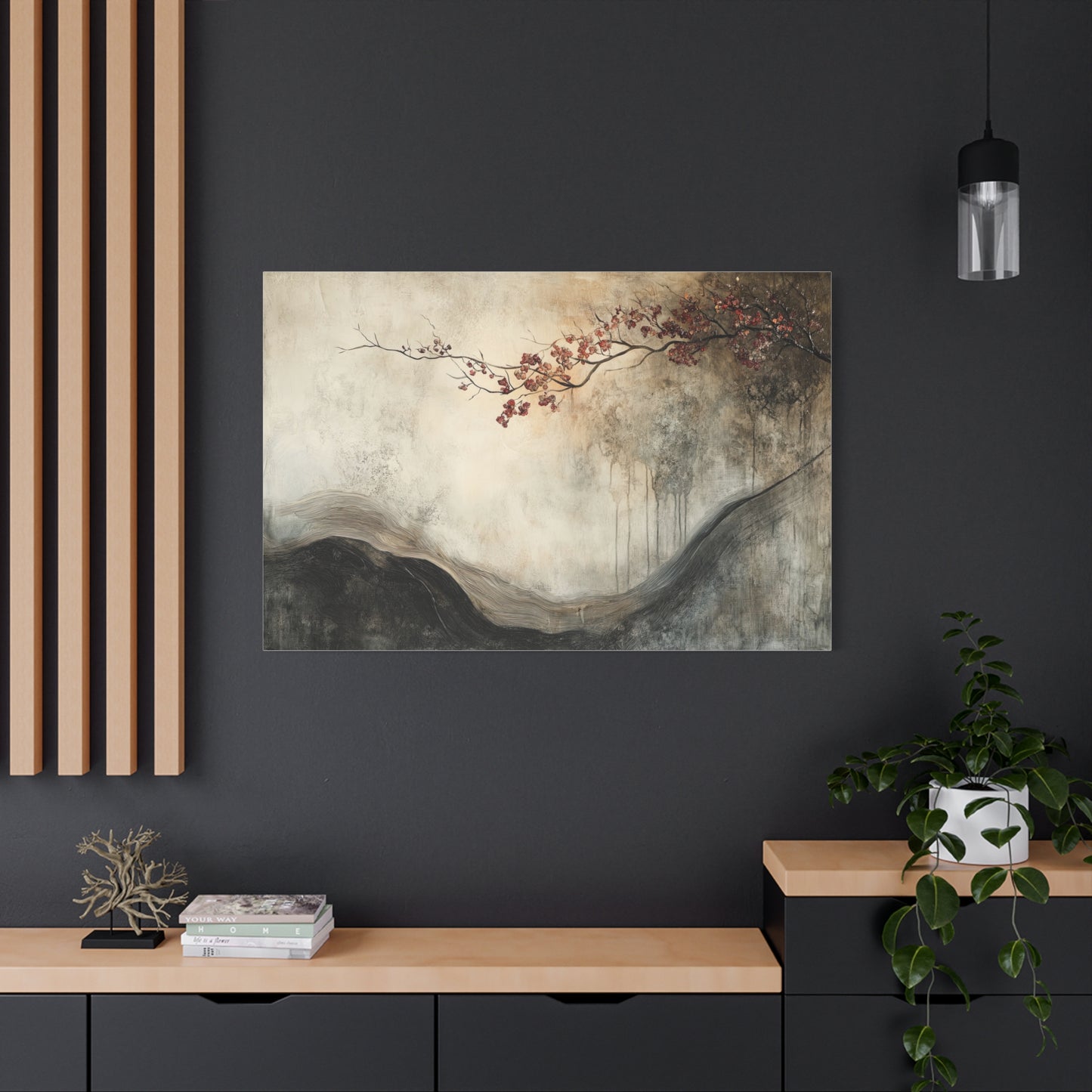 Serene Twilight Canvas Wall Art (W_017)