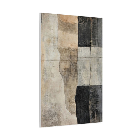 Abstract Earth Tones and Textures (W_084)