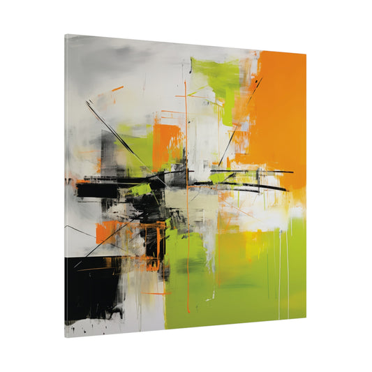 Vibrant Ascent: Abstract Energy on Canvas