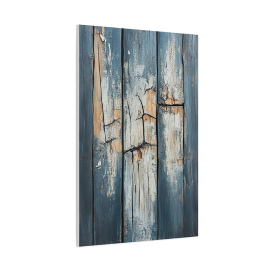 Rustic Blue Weathered Wood (W_112)
