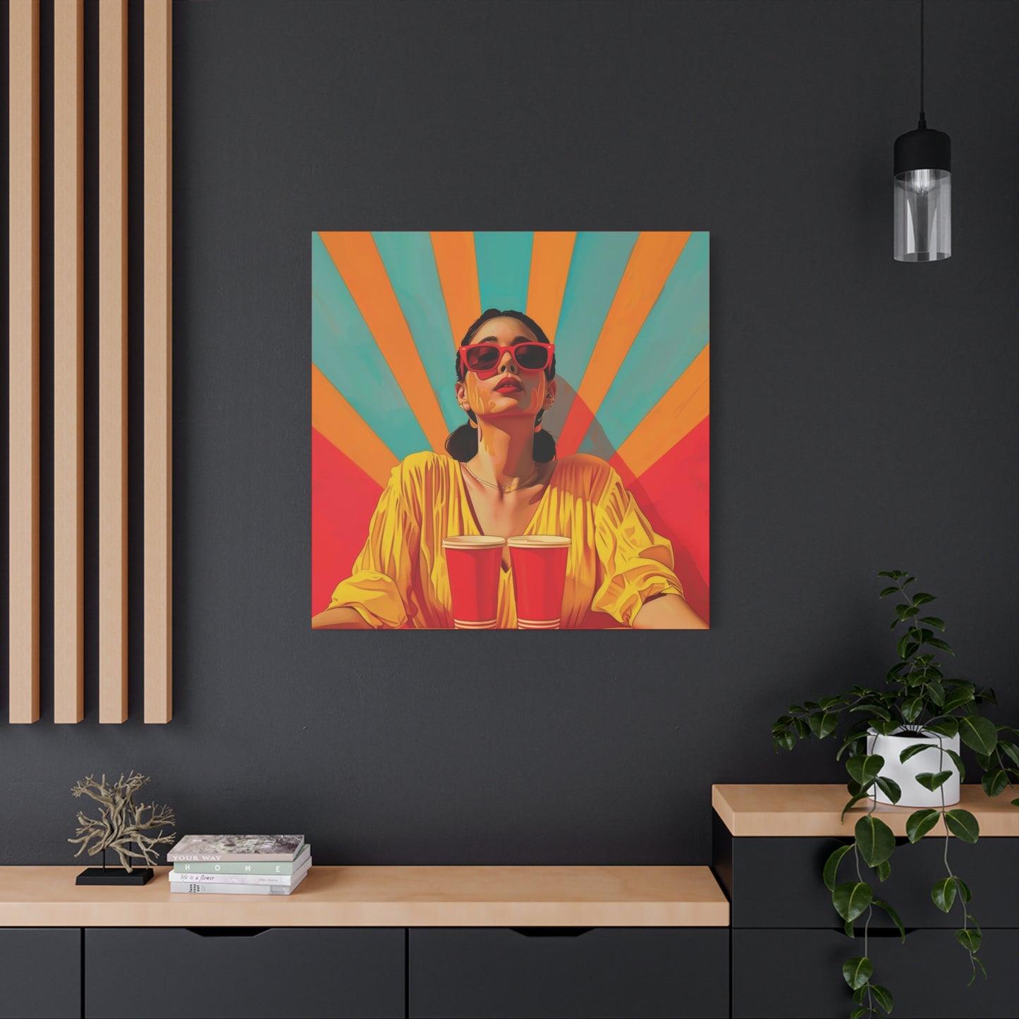 Radiant Vibes - Pop Art