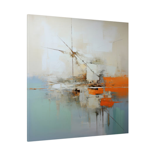 Tranquil Abstractions: Modern Serenity on Canvas