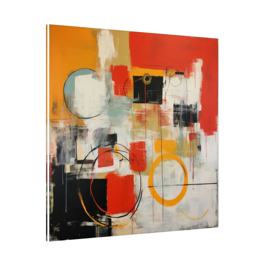 Circles of Life: Dynamic Abstract Canvas