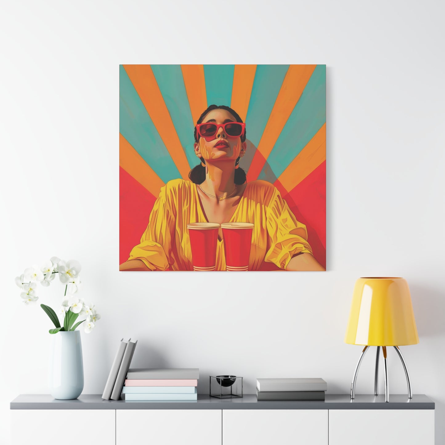 Radiant Vibes - Pop Art